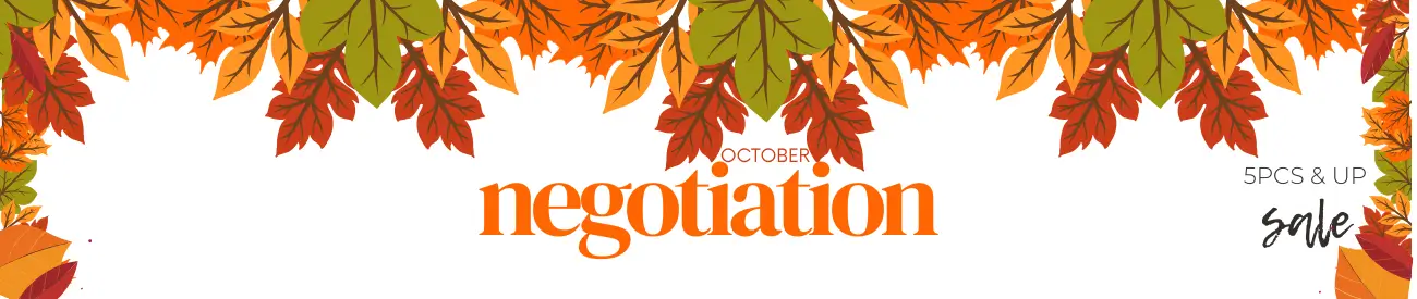 NEGOTIAITION (FALLing October) SALE - 5 pcs & up. Name Your Price on High Quality Brands at already Best Wholesale Prices.