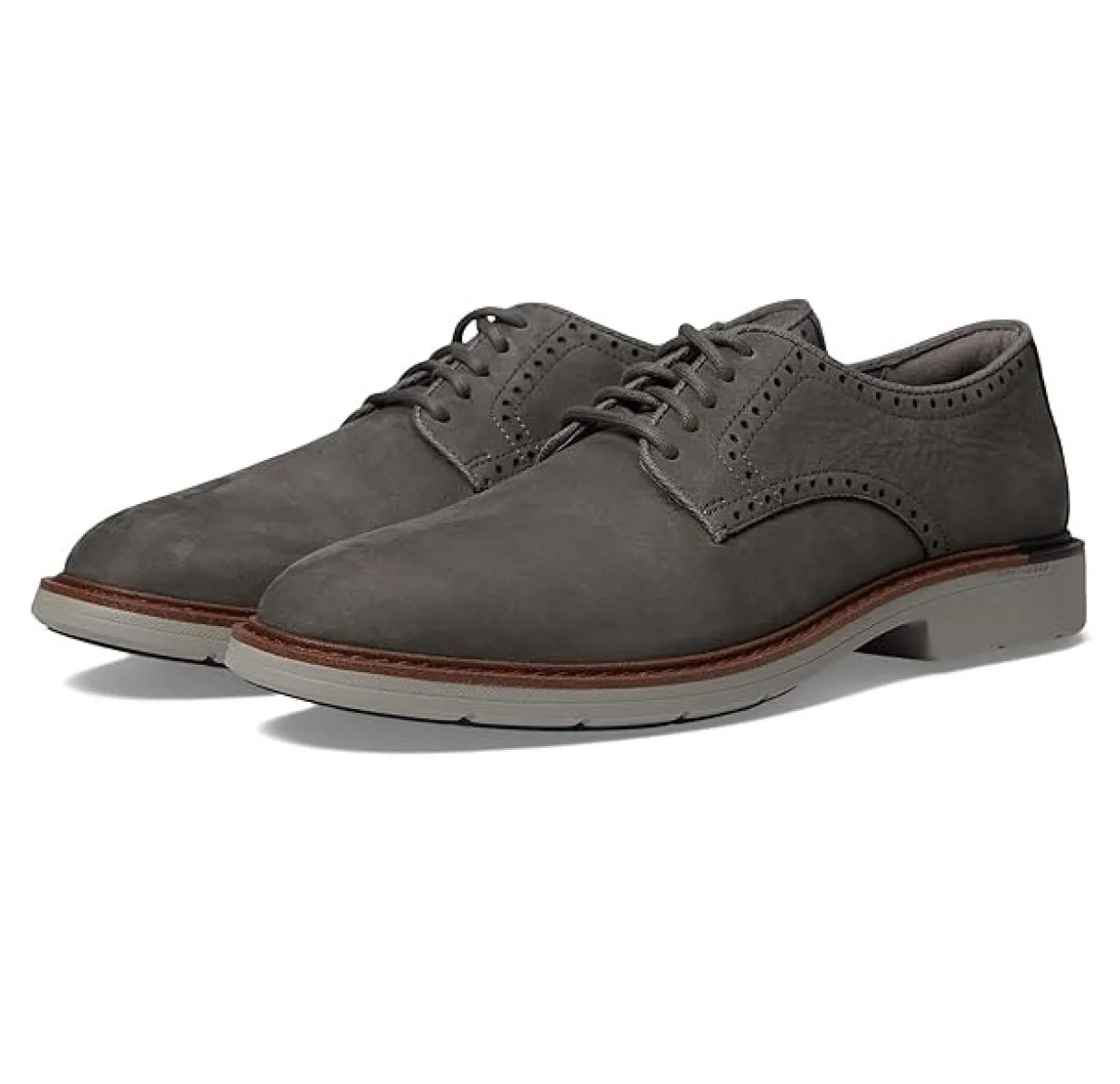Cole Haan Go To Plain Toe Oxfords Casual Shoes Men\'s 12 Castle Rock Nubuck Cole Haan Mens Modern Classics Plain Toe Oxfords Black  main image 2
